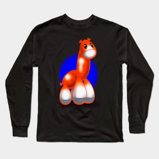 Balloon Giraffe Long Sleeve T-Shirt